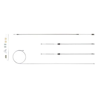 The Right Stuff® - Mild Steel Parking Brake Cable Set