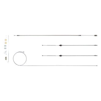 The Right Stuff® - Stainless Steel Parking Brake Cable Set