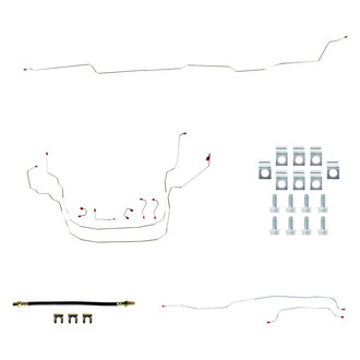 The Right Stuff® - Front and Rear Conversion Brake Hydraulic Line Kit