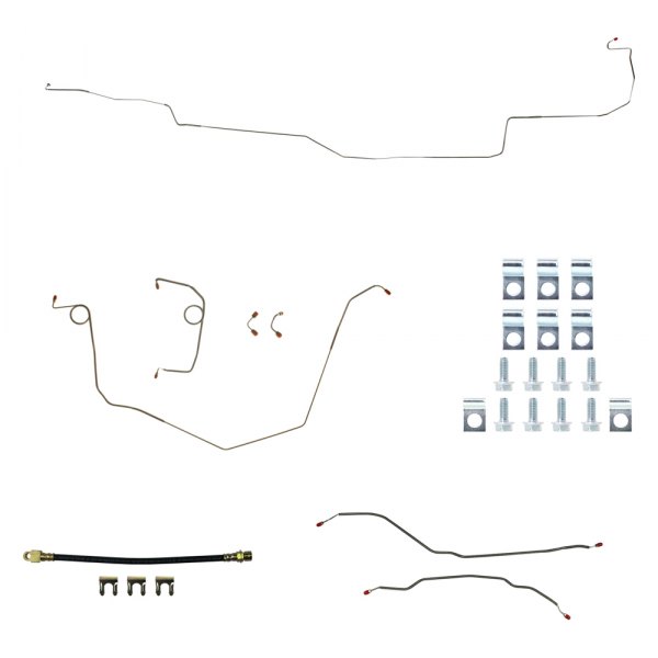 The Right Stuff® - Front and Rear Conversion Brake Hydraulic Line Kit