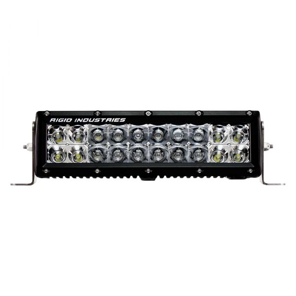 Rigid Industries® - E-Series 10" 65W Dual Row Spot/Flood Combo Beam Amber LED Light Bar