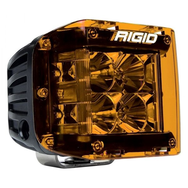 Rigid Industries® - 3"x4" Square Yellow Polycarbonate Light Cover for D-SS Series