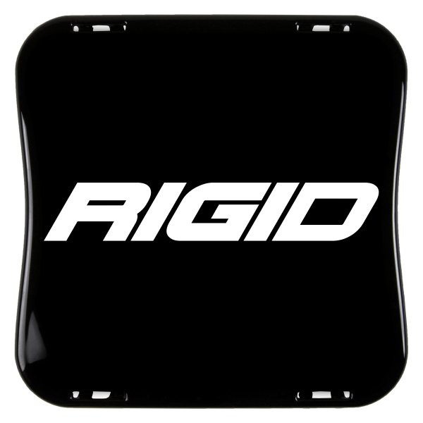 Rigid Industries® - 4" Square Black Polycarbonate Light Cover for D-XL Series