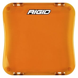 Rigid Industries® - 4" Square Yellow Polycarbonate Light Cover for D-XL Series