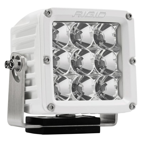 Rigid Industries® - D-XL Series Pro 4" 68W Triple Row White Housing Flood Beam LED Light