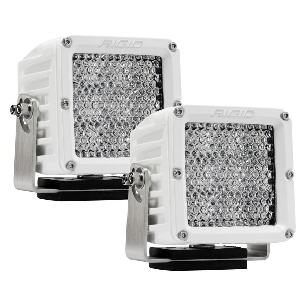 Rigid Industries® - D-XL Series Pro 4" 2x68W Triple Row White Housing Diffused Beam LED Light