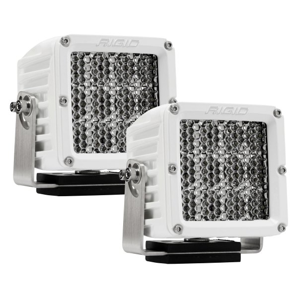Rigid Industries® - D-XL Series Pro 4" 2x88W Triple Row White Housing Specter Diffused Beam LED Light