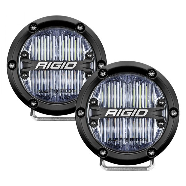Rigid Industries® - 360-Series SAE 360-Series SAE 4" Round Fog Beam LED Lights LED Lights