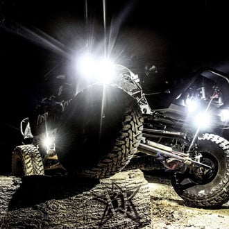 Rigid Industries® - A-Series White LED Rock Light Kit
