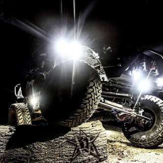 Rigid Industries® - A-Series White LED Rock Light Kit