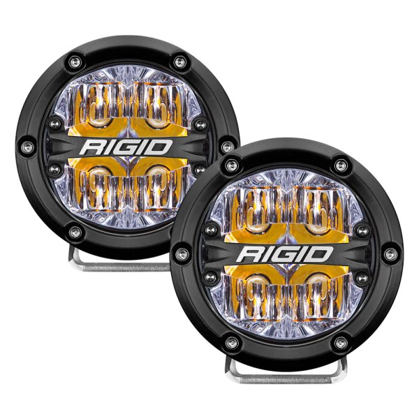 Rigid Industries® - A-Pillar 360-Series 4" Flood Beam LED Light Kit