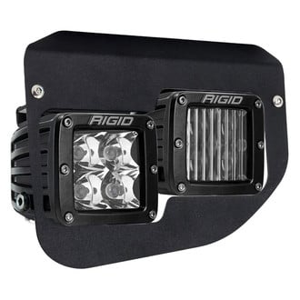 Rigid Industries® - Fog Light Location Mounted D-Series SAE 3" 4x22W Combo Beam LED Light Kit