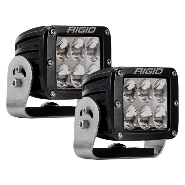 Rigid Industries® - D-Series Pro 3"x3" 2x44W Driving Beam LED Lights
