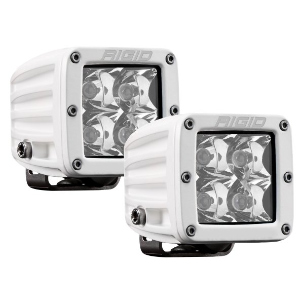 Rigid Industries® - D-Series Pro 3" 2x30W White Housing Spot Beam LED Lights