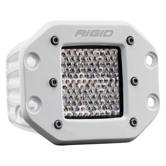 Rigid Industries® - D-Series Pro Flush Mount 3" 30W White Housing Diffused Beam LED Light
