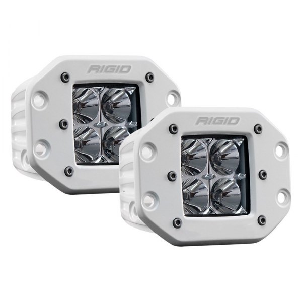 Rigid Industries® - D-Series Pro Flush Mount 3" 2x30W White Housing Flood Beam LED LightInformation