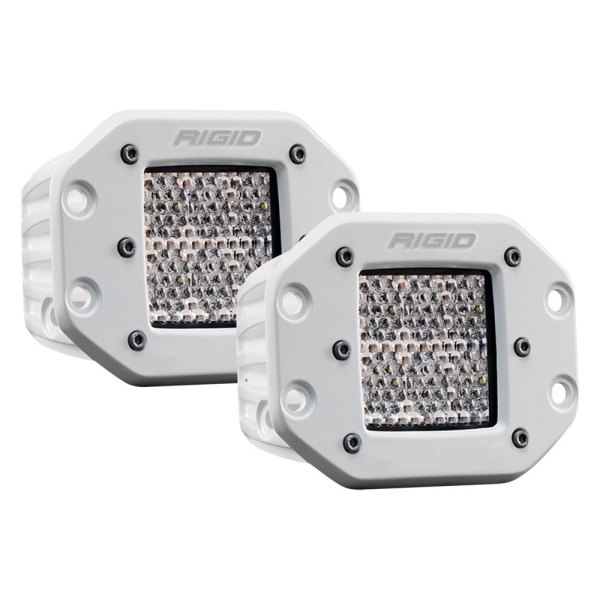 Rigid Industries® - D-Series Pro Flush Mount 3" 2x30W White Housing Diffused Beam LED LightInformation