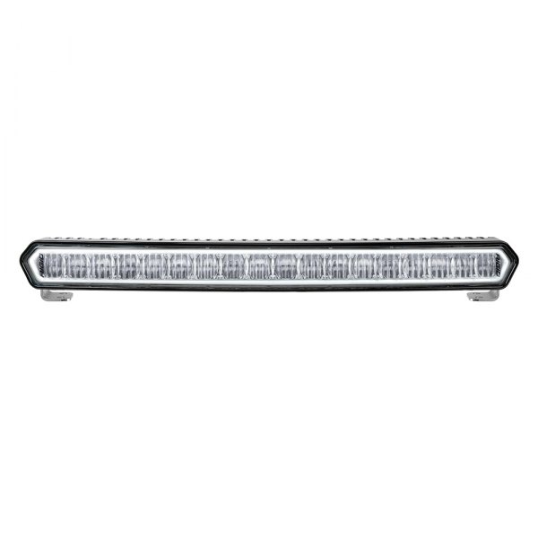Rigid Industries® - SR-L Series 20" 126W Wide Driving Beam LED Light Bar with White Halo, Front View