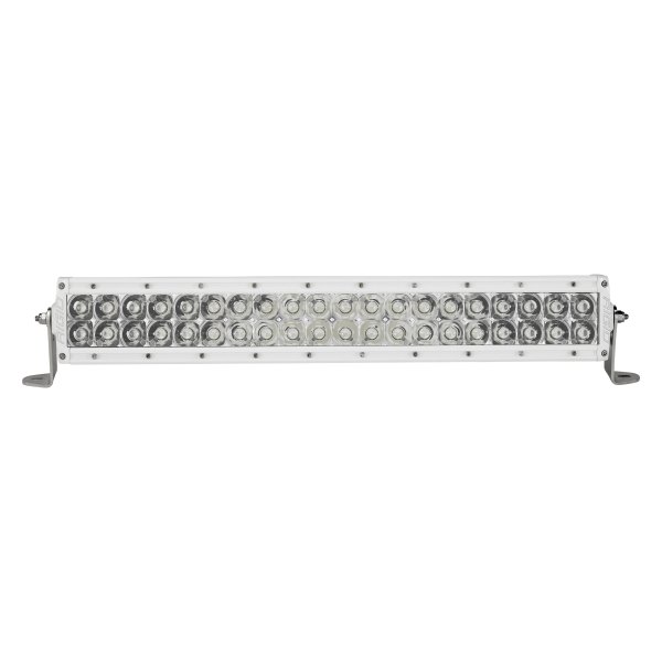Rigid Industries® - E-Series Pro 20" 110W Dual Row White Housing Spot Beam LED Light Bar, Front View