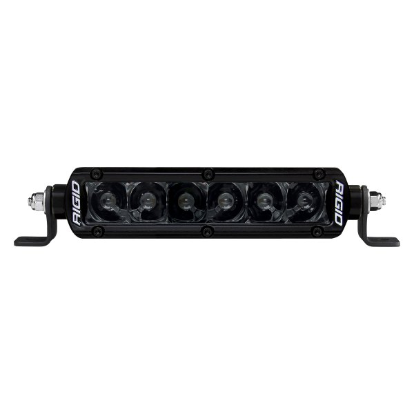 Rigid Industries® - SR-Series Pro Midnight Edition 6" 48W Spot Beam LED Light Bar, Front View