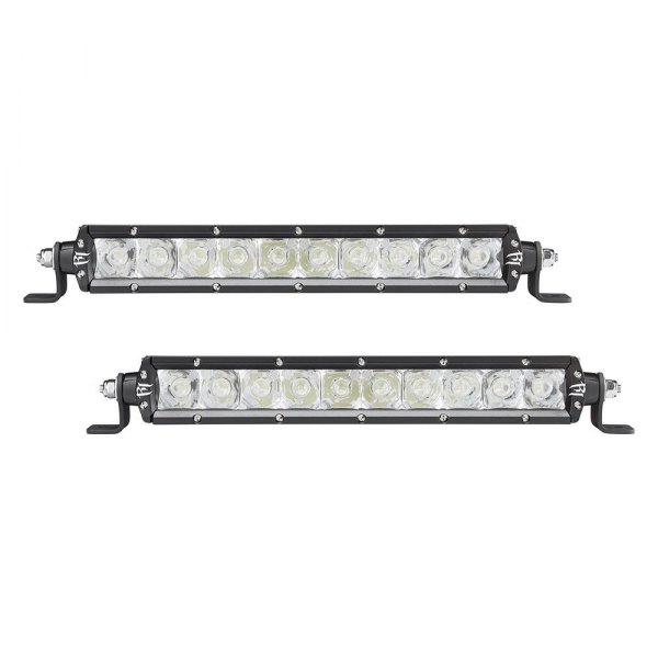 Rigid Industries® - SR-Series E-Mark 10" 35.9W Spot Beam LED Light Bar, Front View