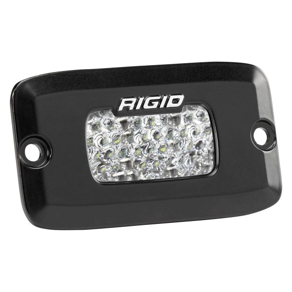 Rigid Industries® - SR-M Series Pro Flush Mount 3"x2" 23W Diffused Beam LED Light, Lighted