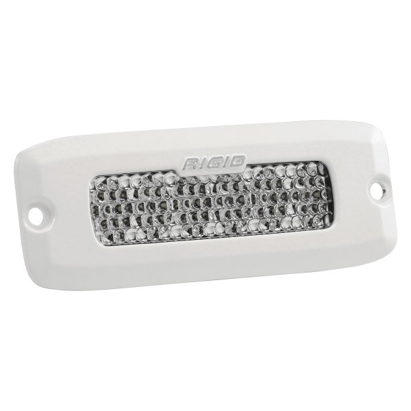 Rigid Industries® - SR-Q Series Pro Flush Mount 5"x2" 32W White Housing Diffused Beam LED Light