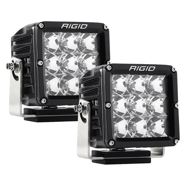 Rigid Industries® - D-XL Series Pro 4" 2x69W Flood Beam LED Lights