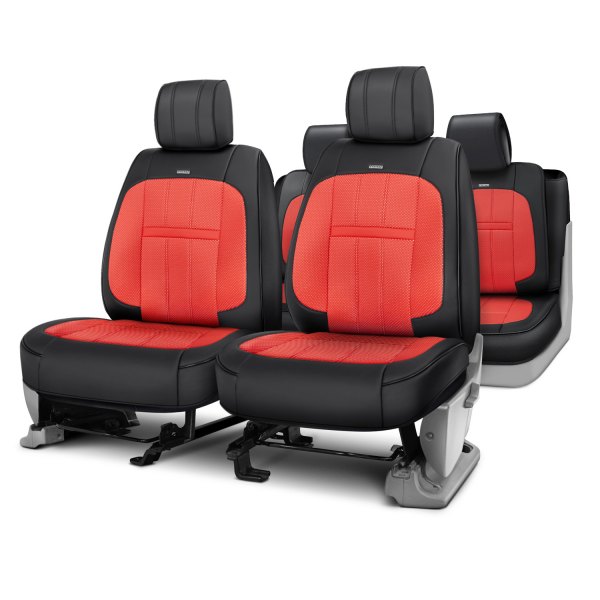 Rixxu™ - Drago Series Black/Red Seat Covers