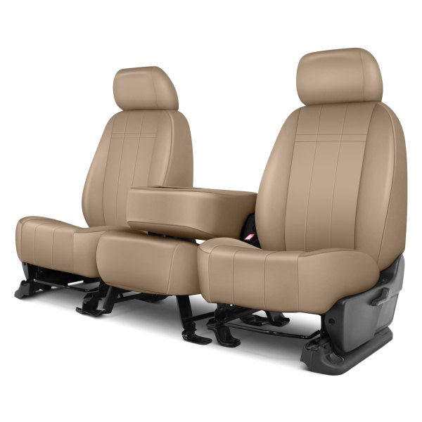 Rixxu™ - Forma Series 1st Row Beige Custom Seat Covers
