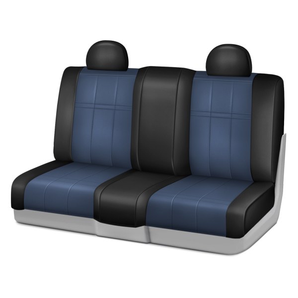 Rixxu™ - Forma Series 2nd Row Black & Blue Custom Seat Covers