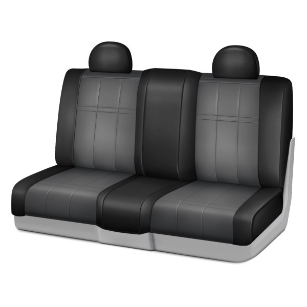 Rixxu™ - Forma Series 2nd Row Black & Charcoal Custom Seat Covers