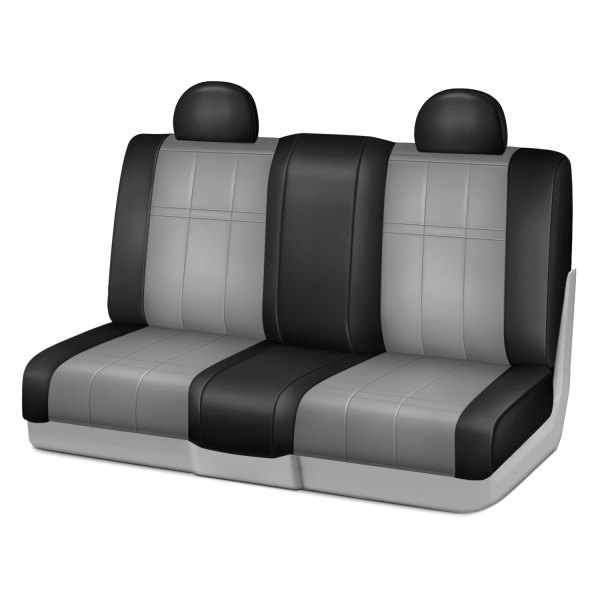 Rixxu™ - Forma Series 3rd Row Black & Light Gray Custom Seat Covers