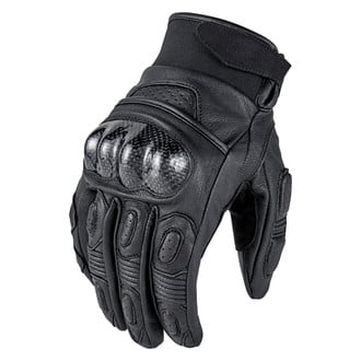 Rixxu™ - Small Black Carbon Series Leather Gloves