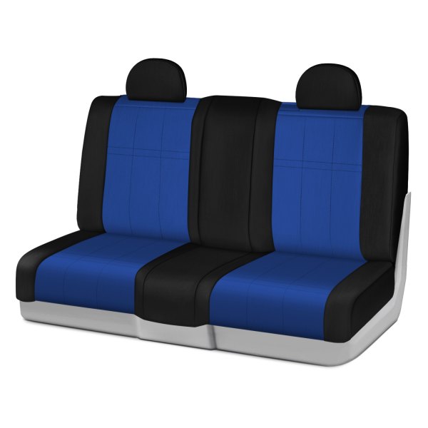 Rixxu™ - Neo Series 2nd Row Black & Blue Custom Seat Covers