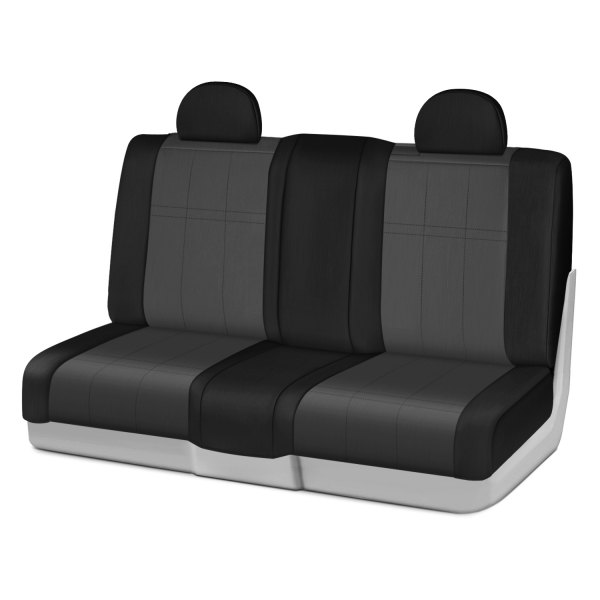 Rixxu™ - Neo Series 2nd Row Black & Charcoal Custom Seat Covers