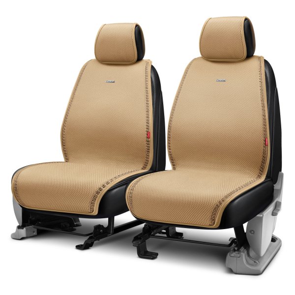 beige seat covers