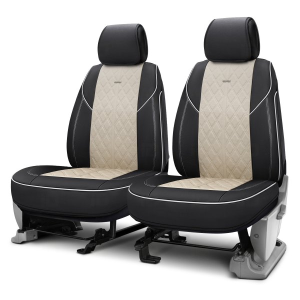 Rixxu™ - Limited Edition 1st Row Black/Tan Seat Covers