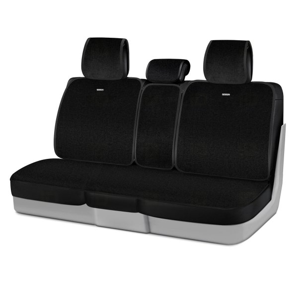 Rixxu™ - Sheepskin Series 2nd Row Black Seat Cover