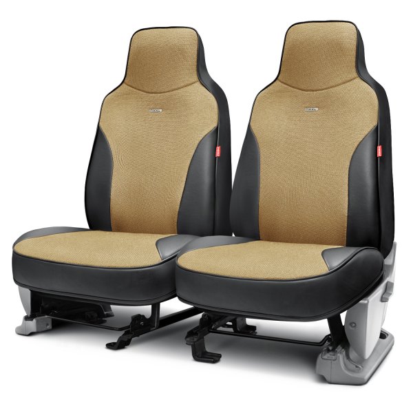 Rixxu™ - Simple Series 1st Row Black with Tan Seat Covers