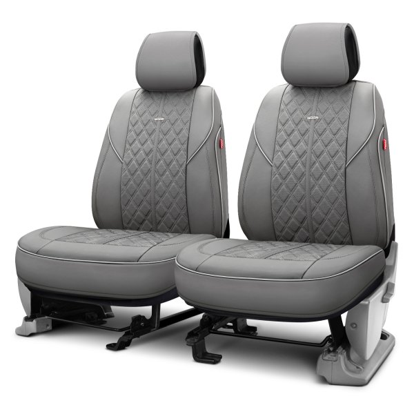 Rixxu™ - Milano Series 1st Row Gray Seat Covers