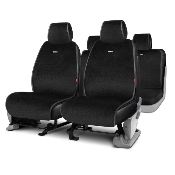 Rixxu™ - Sheepskin Series Black Seat Covers