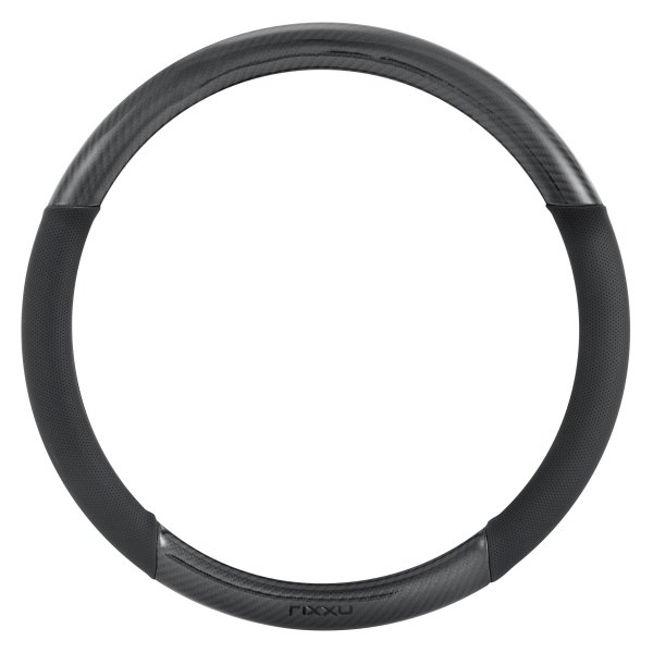 Rixxu™ - Black Carbon Steering Wheel Cover