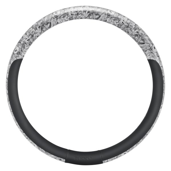 Rixxu™ - Black/Gray Steering Wheel Cover