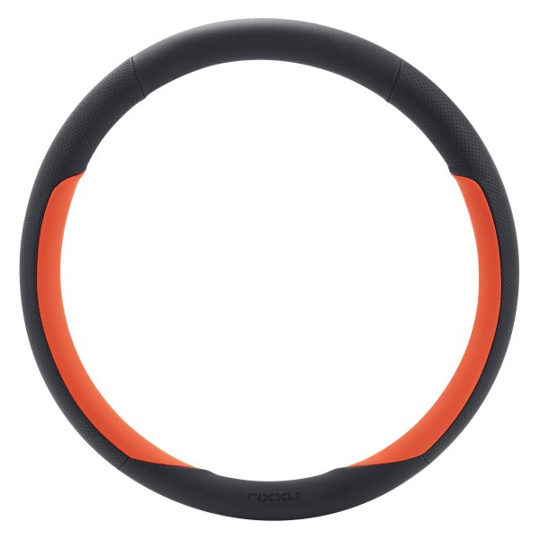 Rixxu™ - Black/Orange Steering Wheel Cover