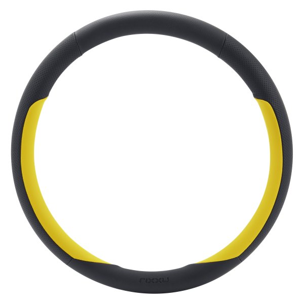 Rixxu™ - Black/Yellow Steering Wheel Cover