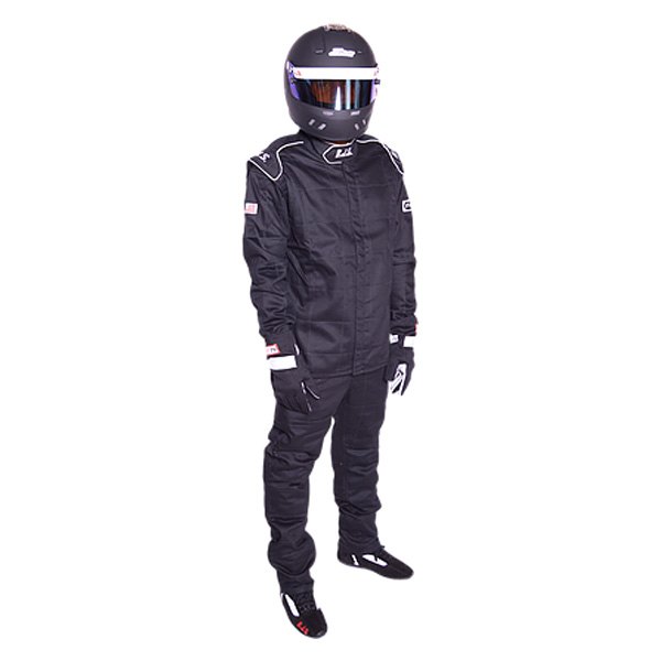 RJS® - Black Nomex M Single Layer Racing Pants