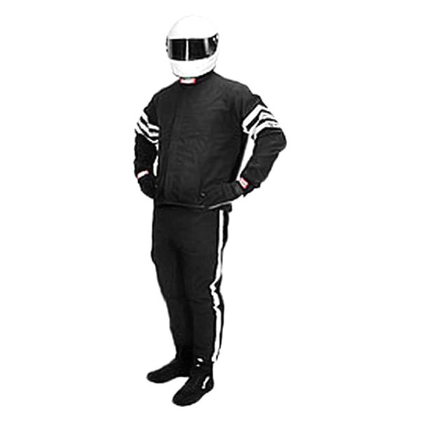 RJS® - Black Nomex XL Double Layer Racing Pants