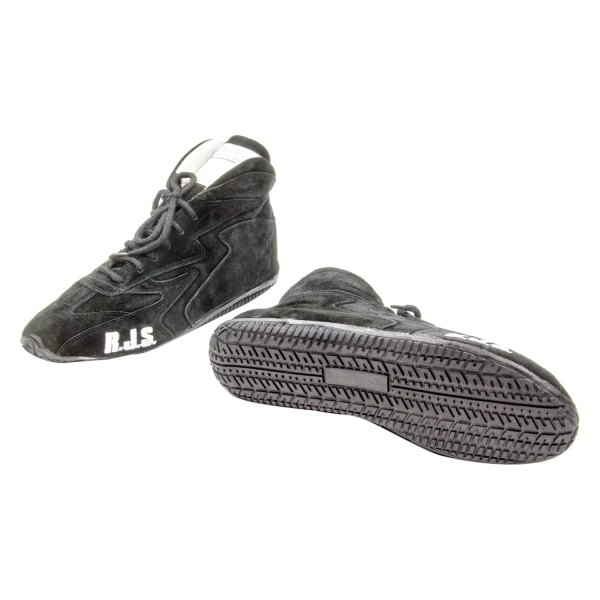 RJS® - Redline Series Black 10 Mid-Top Shoes