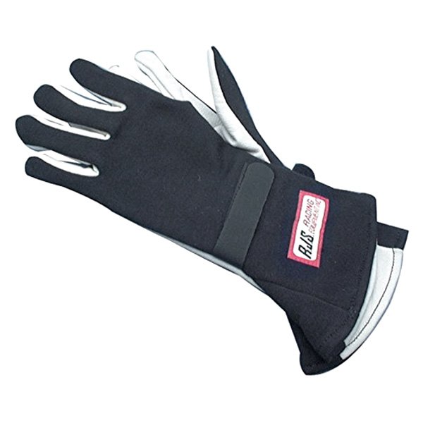 RJS® - Black Nomex XS Single Layer Racing Gloves